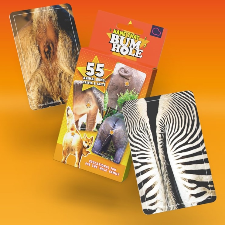 Name That Bumhole Card Game | 55 Animal bums