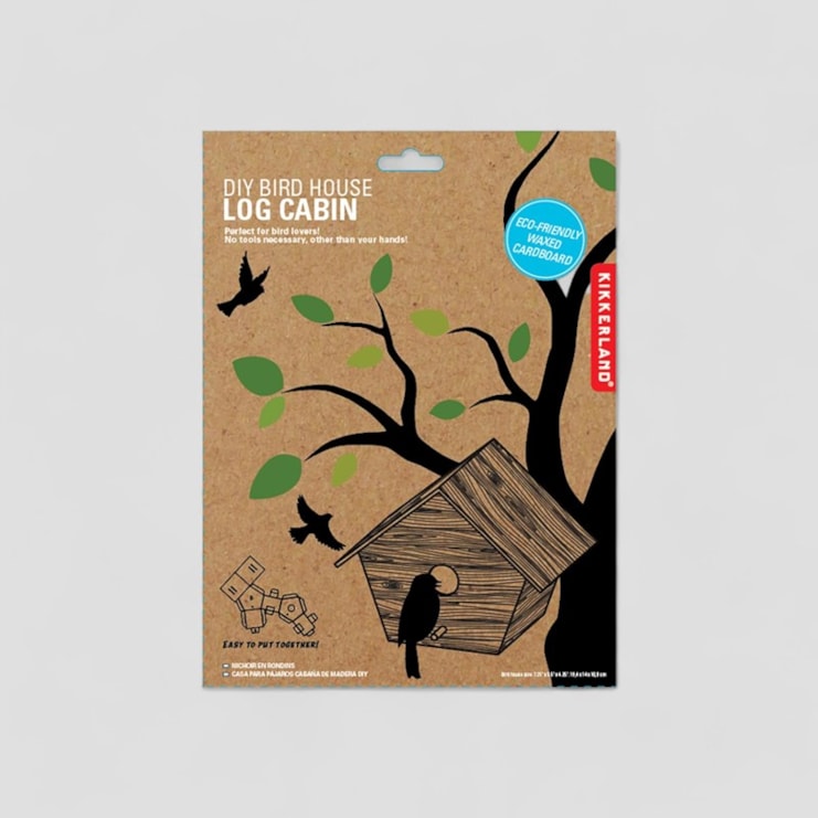 DIY Bird House Log Cabin DIY Bird House Log Cabin