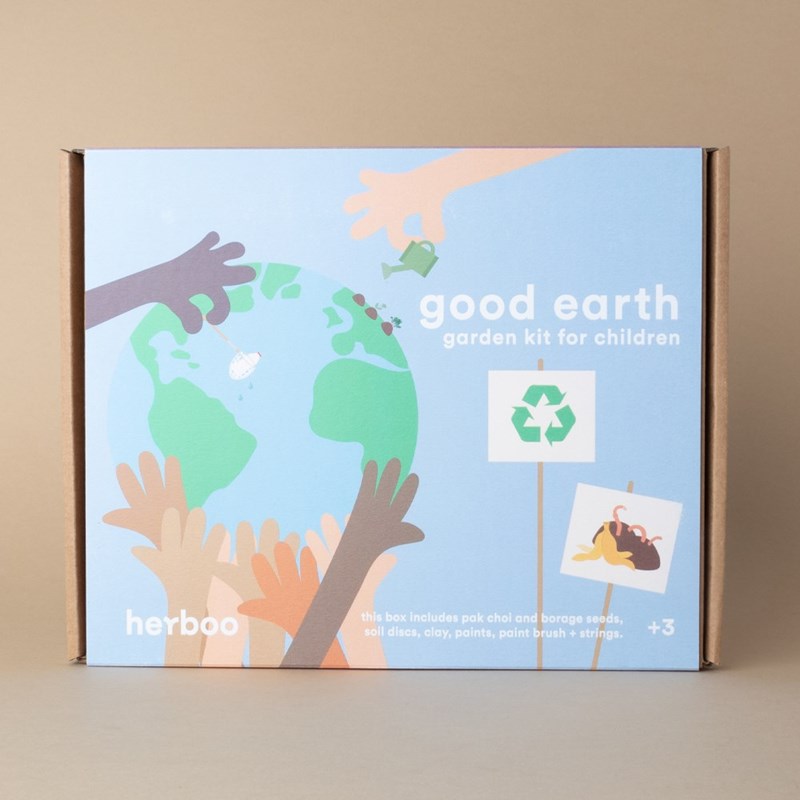 An image of Children's Good Earth Gardening Kit