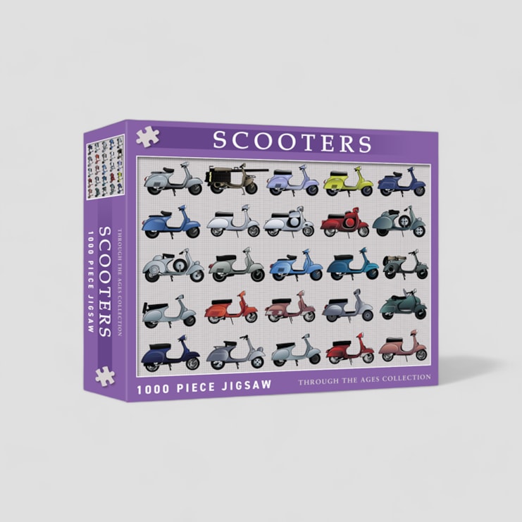 Scooters Jigsaw Scooters Jigsaw