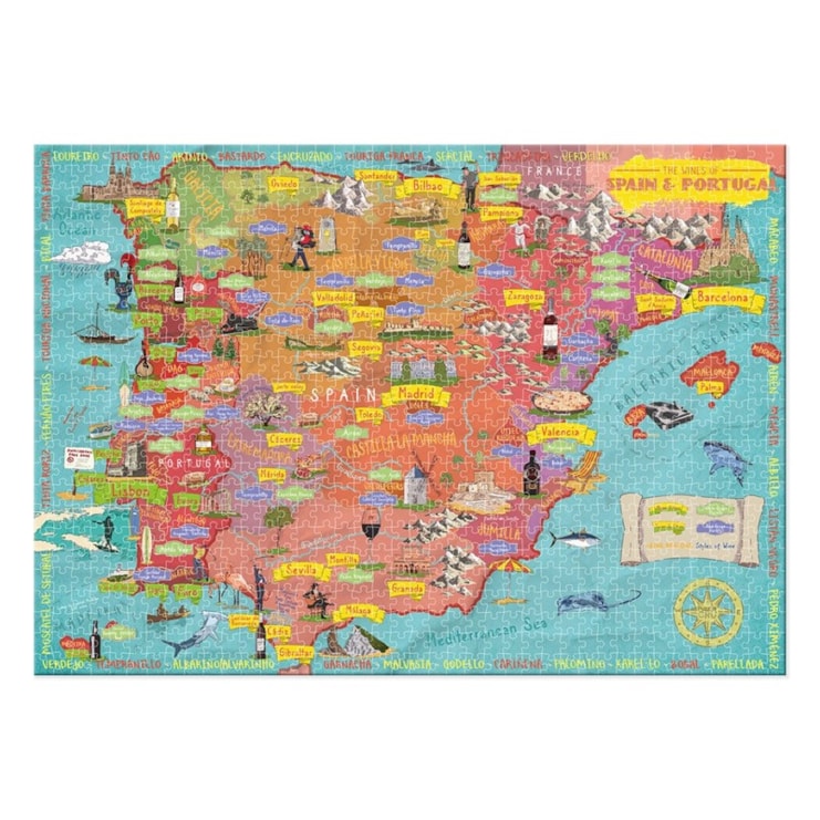 Wines Of Europe Jigsaw Puzzles
