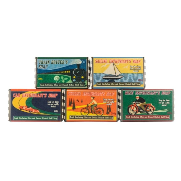 Transport Enthusiast Olive & Walnut Exfoliating Soaps Transport Enthusiast Olive & Walnut Exfoliating Soaps