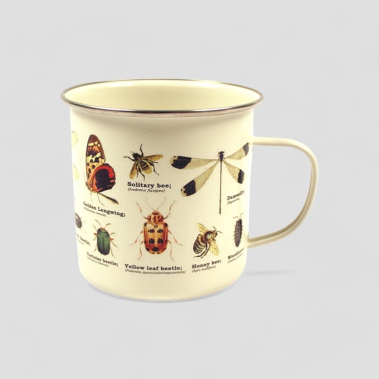 Insects Enamel Mug Insects Enamel Mug