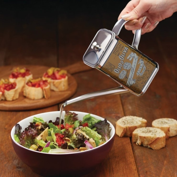 Stainless Steel Olive Oil Drizzle Can Stainless Steel Olive Oil Drizzle Can