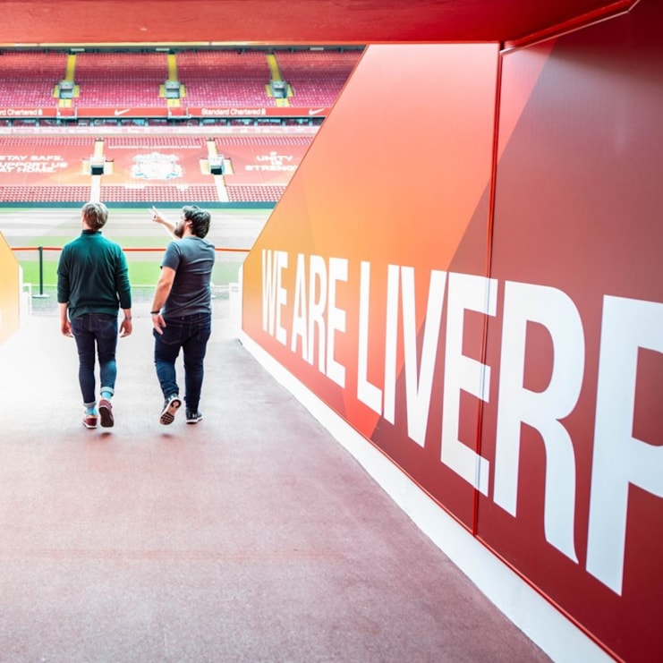 Liverpool FC Stadium Tour & Museum Entry for Two Liverpool FC Stadium Tour & Museum Entry for Two