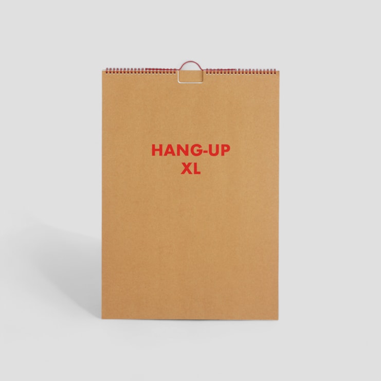xl hang up notebook