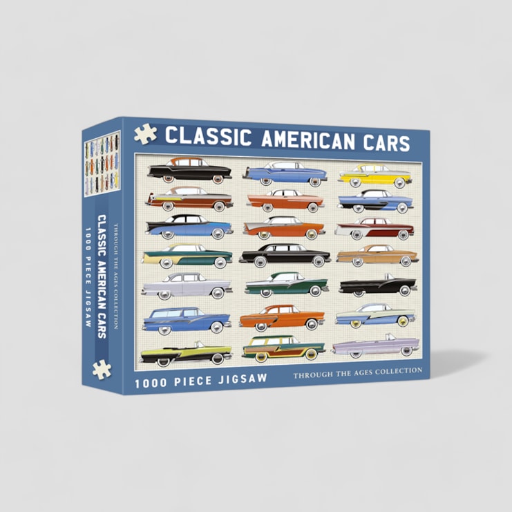 Classic American Cars Jigsaw Classic American Cars Jigsaw