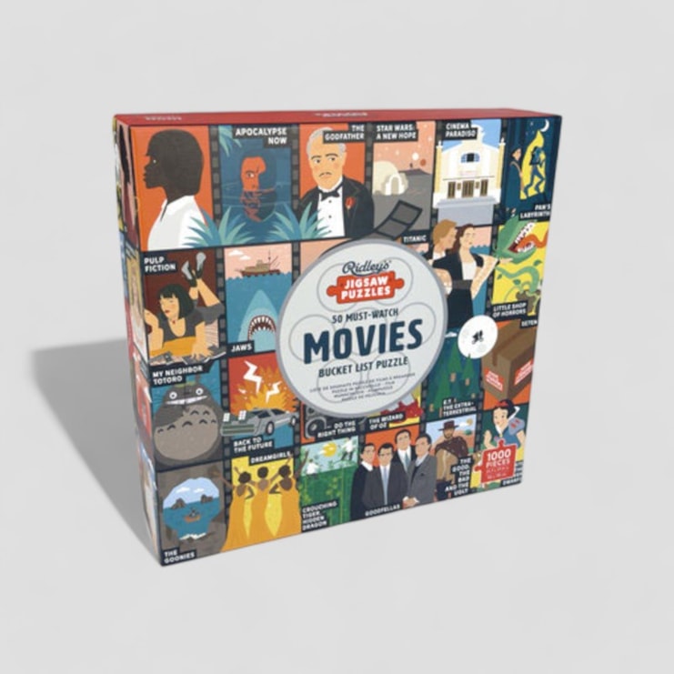 50 Must Watch Movies Puzzle