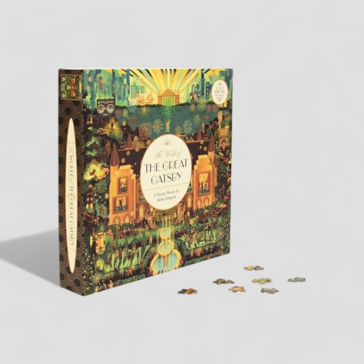 World Of The Great Gatsby 1000 Piece Jigsaw Puzzle World Of The Great Gatsby 1000 Piece Jigsaw Puzzle