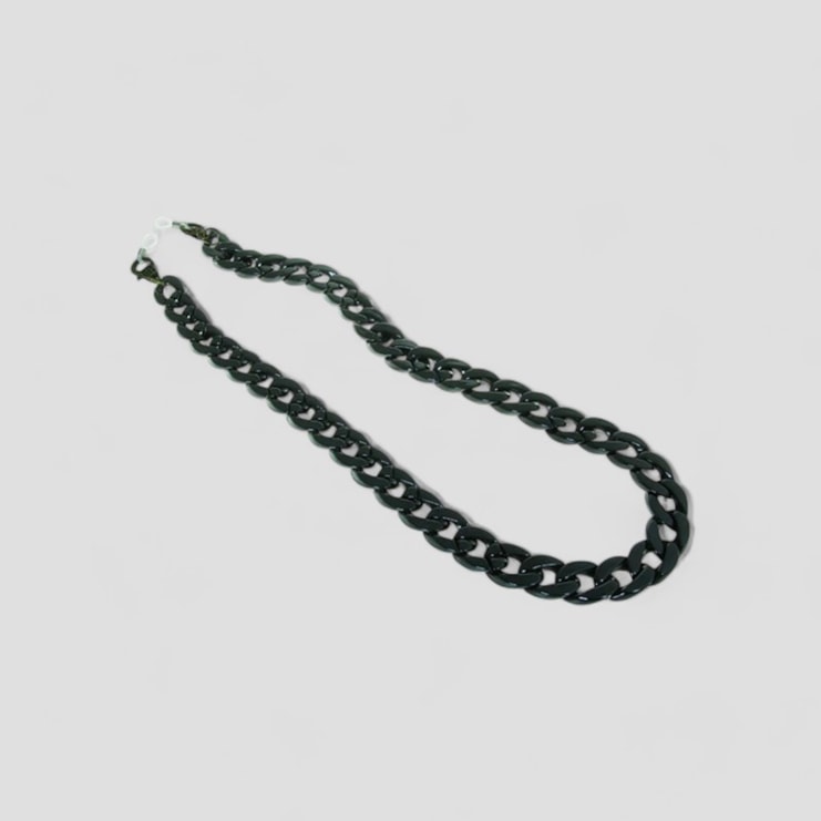 Glasses Chain 'Flat Chunky' Black