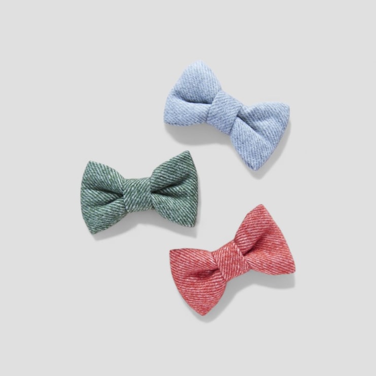 Tweed Dog Bow Ties Tweed Dog Bow Ties