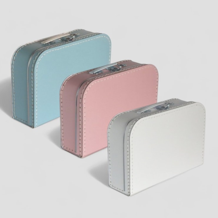 Childrens Briefcase White 30cm