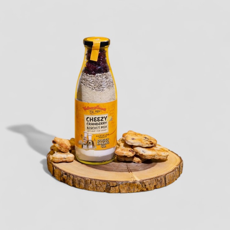 Wallace & Gromit Cheezy Cranberry & Sunflower Seed Biscuit Mix Wallace & Gromit Cheezy Cranberry & Sunflower Seed Biscuit Mix