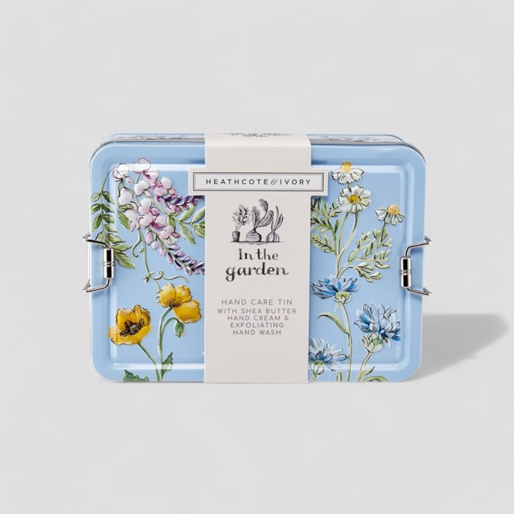 Hand Care Tin with Hand Cream & Exfoliating Hand Wash Hand Care Tin with Hand Cream & Exfoliating Hand Wash