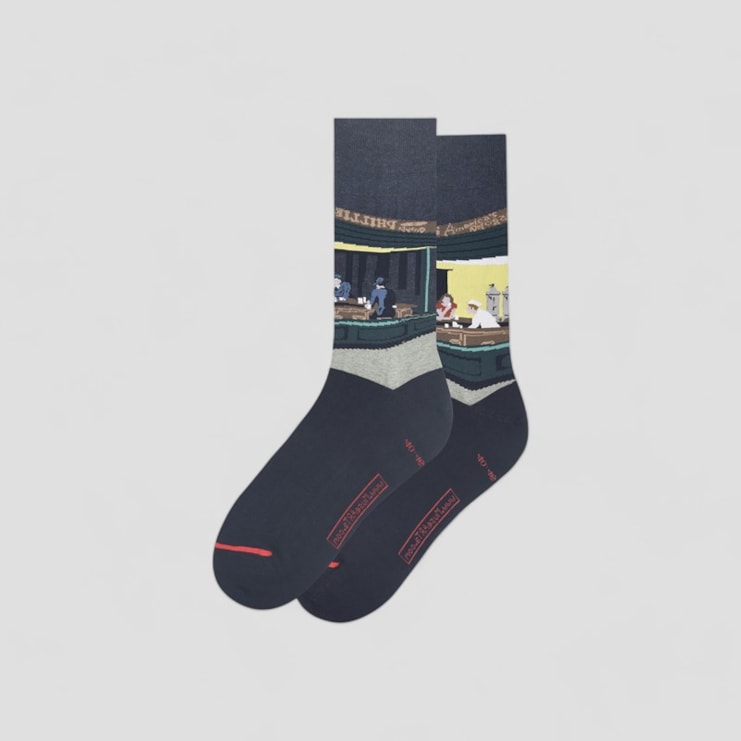 Edward Hopper - Nighthawks Socks Edward Hopper - Nighthawks Socks