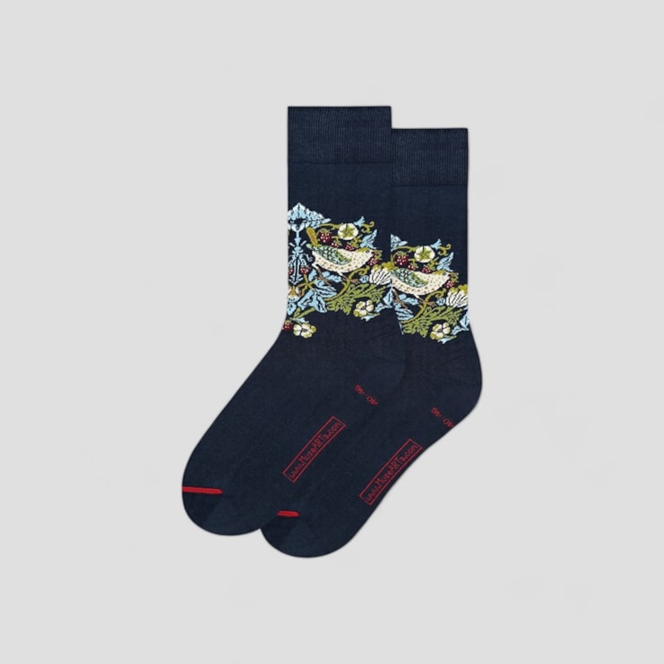 William Morris - Strawberry Thief Socks William Morris - Strawberry Thief Socks