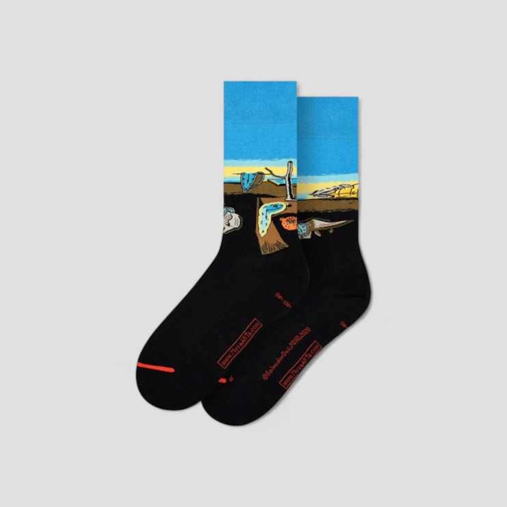 Salvador Dalí - The Persistence of Memory Socks Salvador Dalí - The Persistence of Memory Socks