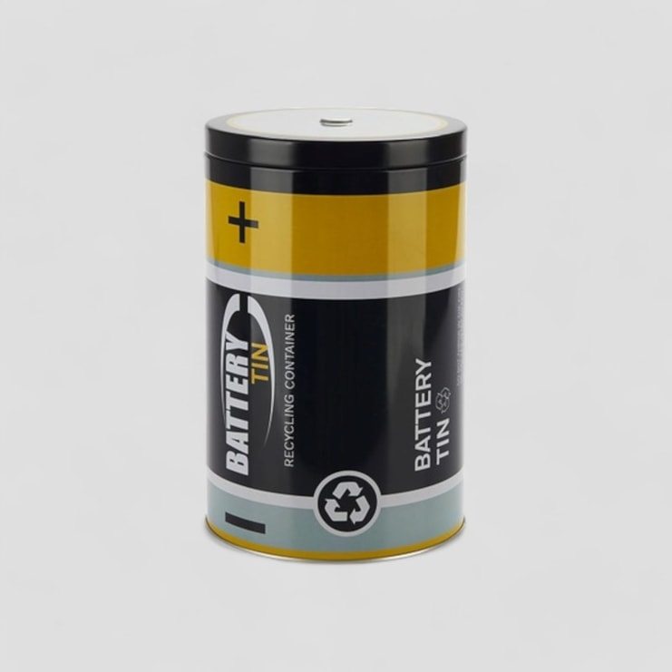 Waste Batteries Battery Tin
