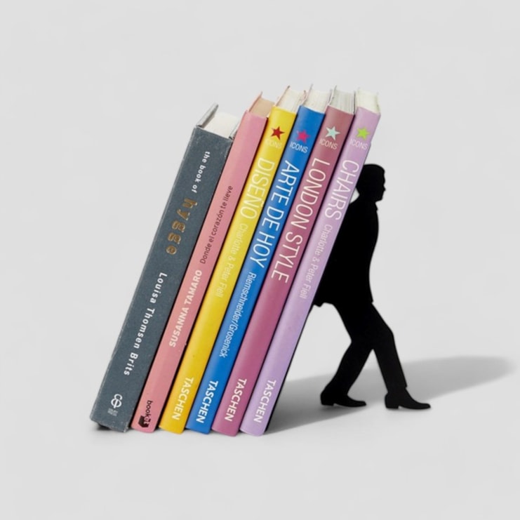 Too Many Books Bookend