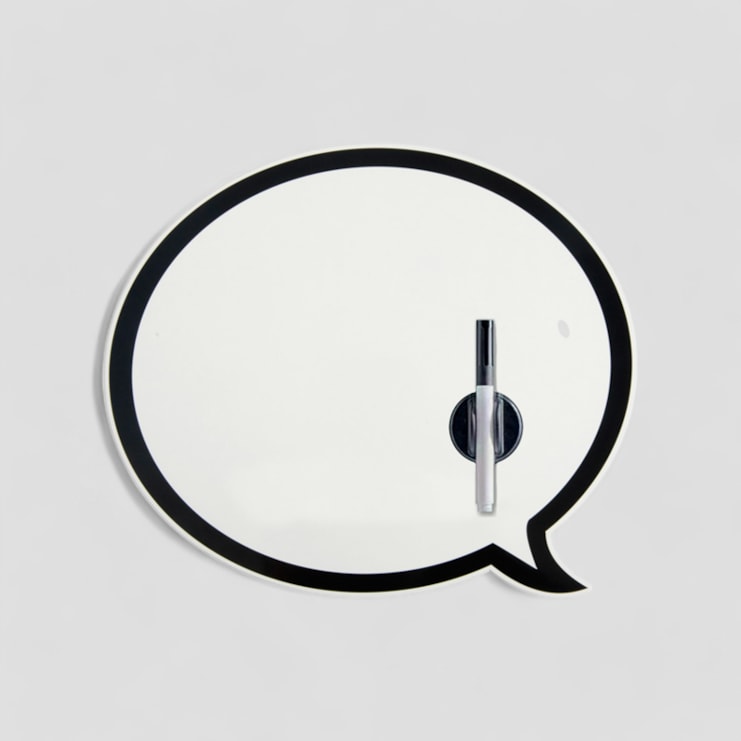 Fridge Magnet Speech Bubble Fridge Magnet Speech Bubble