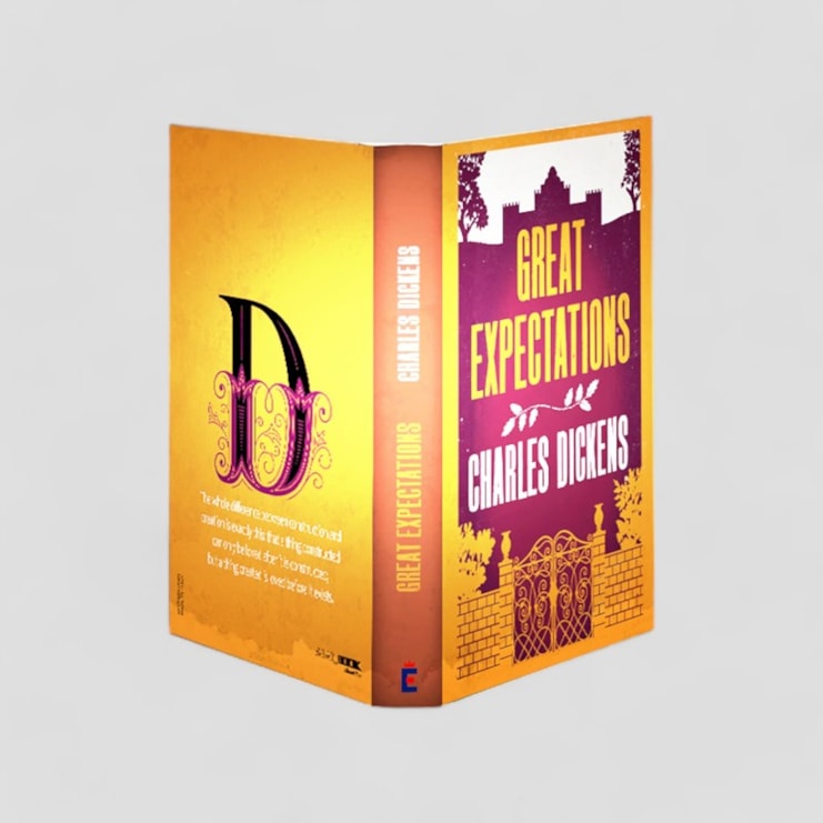 Book Lamp - Charles Dickens, Great Expectations Book Lamp - Charles Dickens, Great Expectations