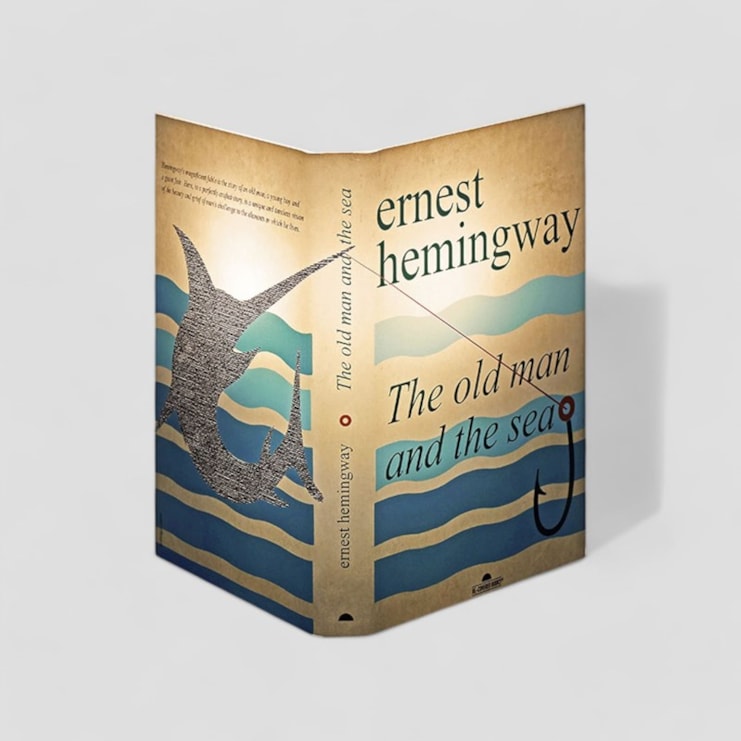 Book Lamp - Ernest Hemingway, The Old Man and The Sea