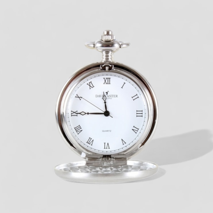 Silver Pocket Watch Silver Pocket Watch