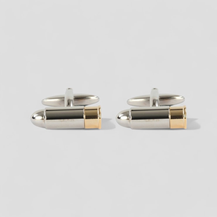 Silver Bullet Cufflinks