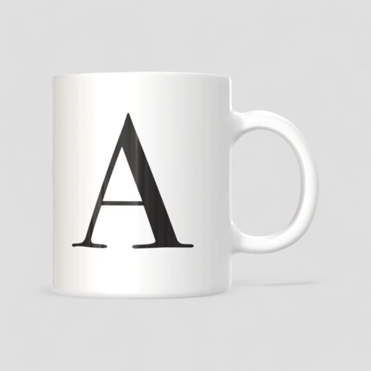 Alphabet Mugs