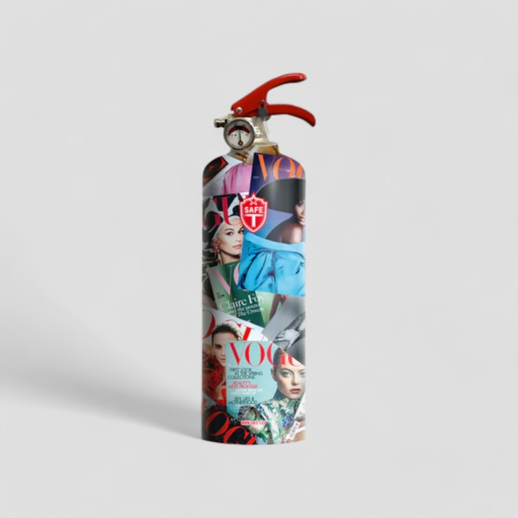Designer Fire Extinguisher - Vogue Designer Fire Extinguisher - Vogue