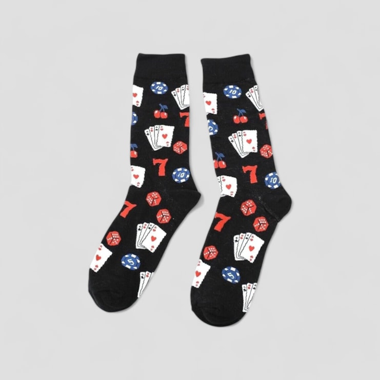 Poker Playing Cards Socks Poker Playing Cards Socks