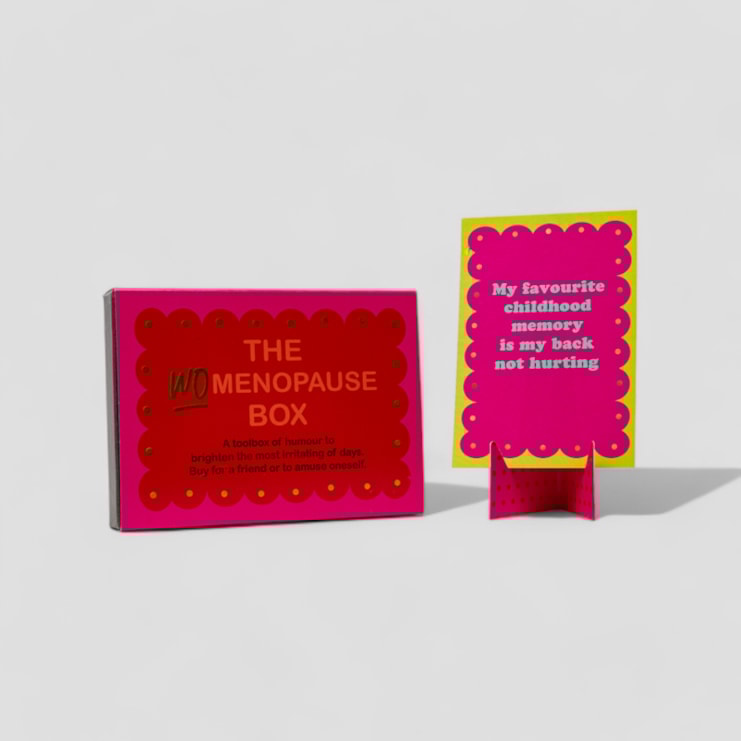 Positive Box Of The WOmenpause Postcards Positive Box Of The WOmenpause Postcards