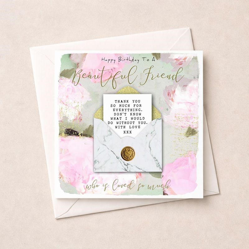 An image of Birthday Card - Beautiful Friend