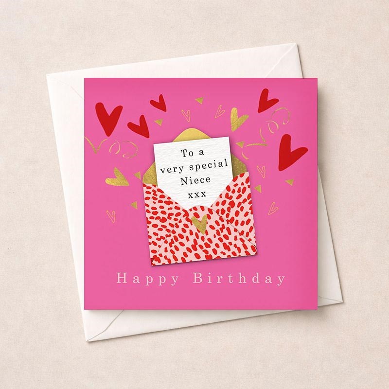 An image of Neice Birthday Card - Special Neice