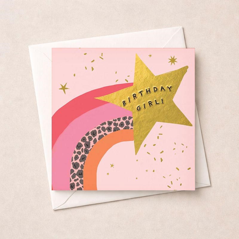 An image of Birthday Card - Shooting Star