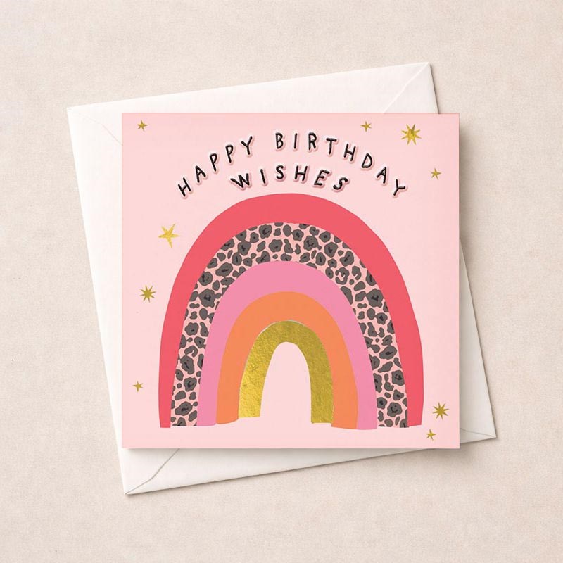 An image of Birthday Card - Rainbow