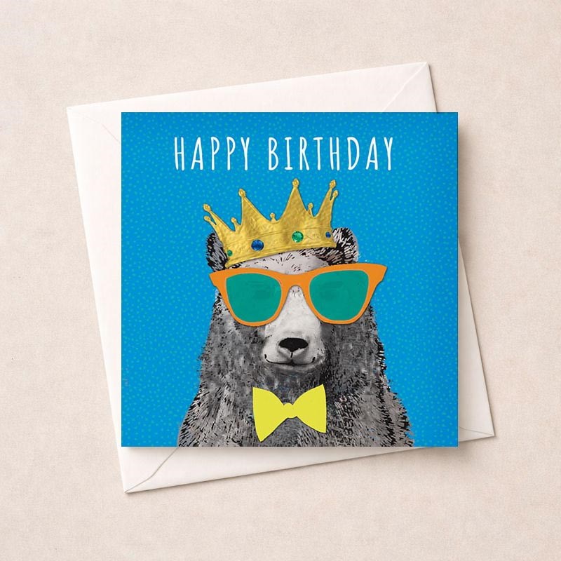 An image of Birthday Card - Birthday Bear