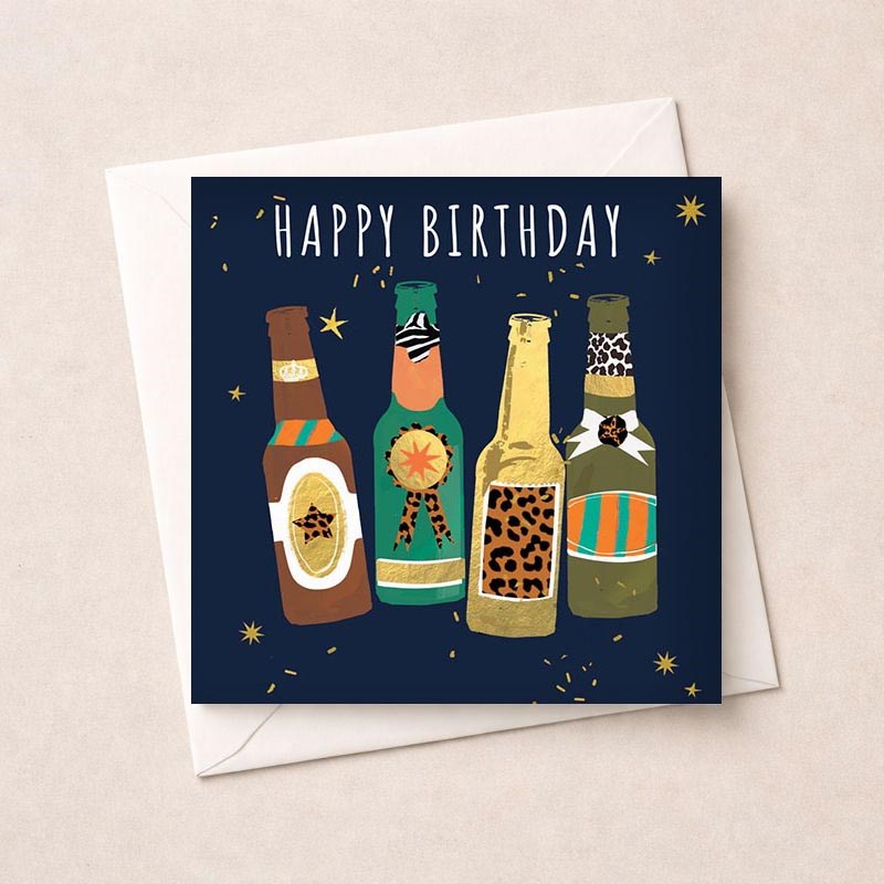 An image of Birthday Card - Birthday Beers
