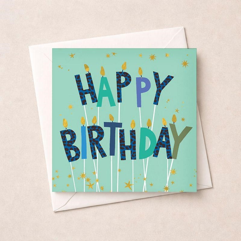 An image of Birthday Card - Birthday Candles