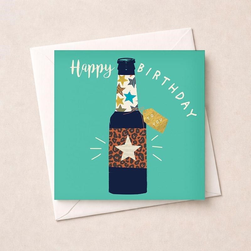 An image of Birthday Card - Birthday Beer