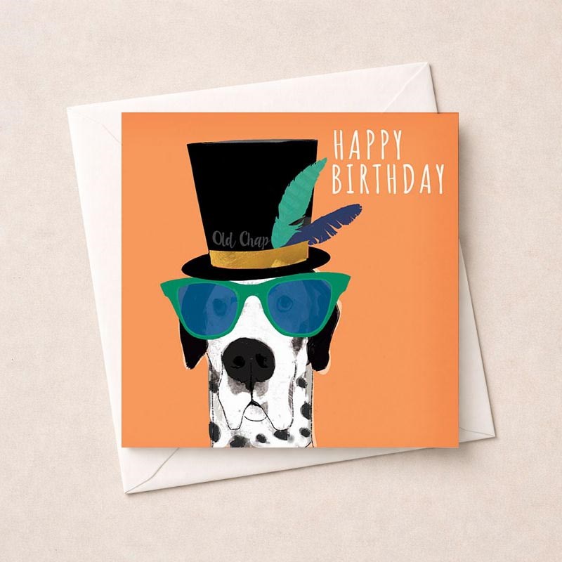 An image of Birthday Card - Top Dog