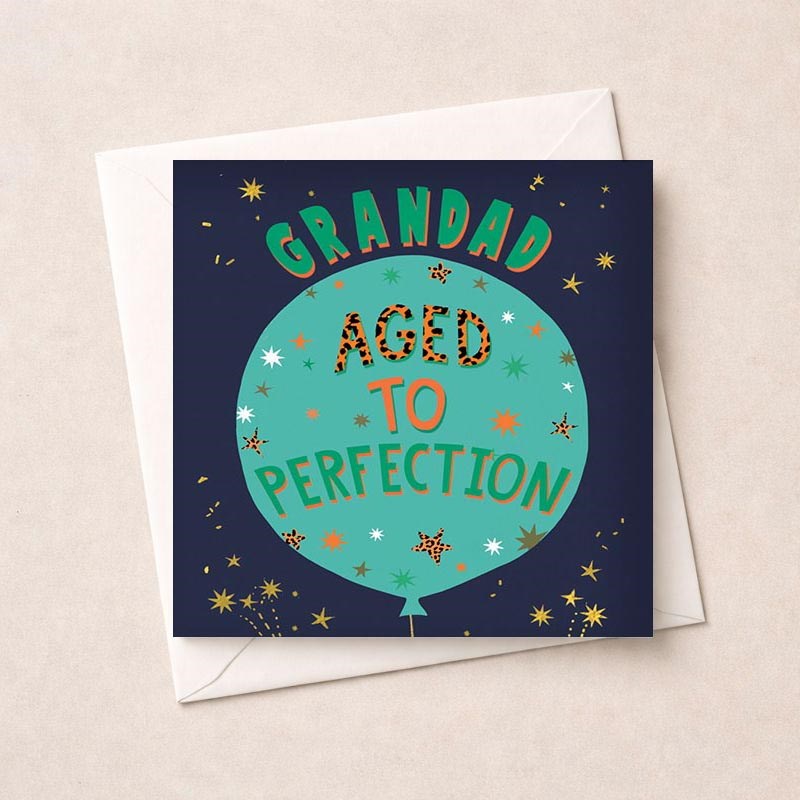 An image of Grandad Birthday Card - Aged To Perfection
