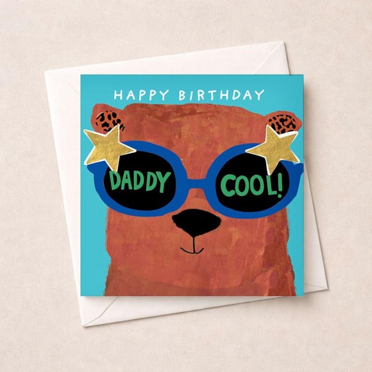 Daddy Birthday Card - Daddy Cool Daddy Birthday Card - Daddy Cool