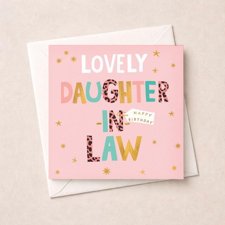Daughter-in-Law Birthday Card - Lovely Daughter-In-Law Daughter-in-Law Birthday Card - Lovely Daughter-In-Law