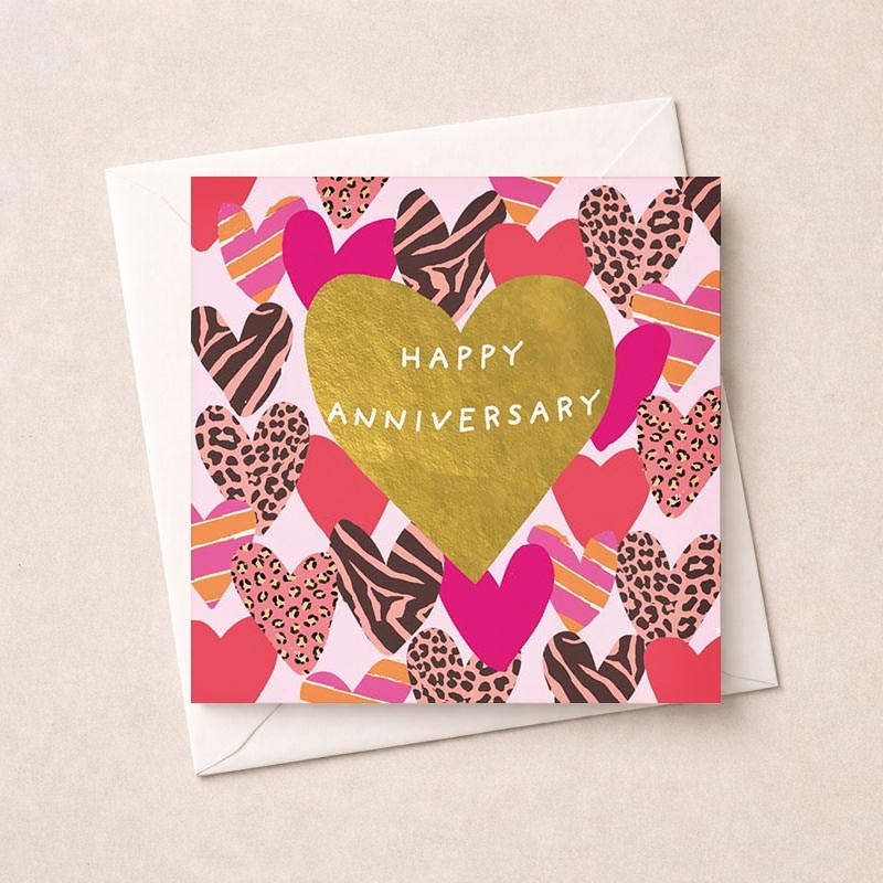An image of Anniversary Card - All The Hearts