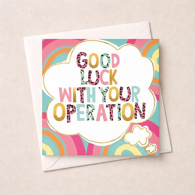 An image of Get Well Soon Card - Operation