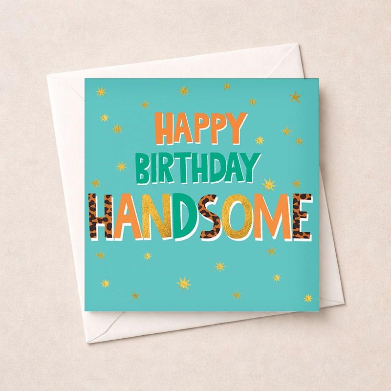 An image of Birthday Card - Words