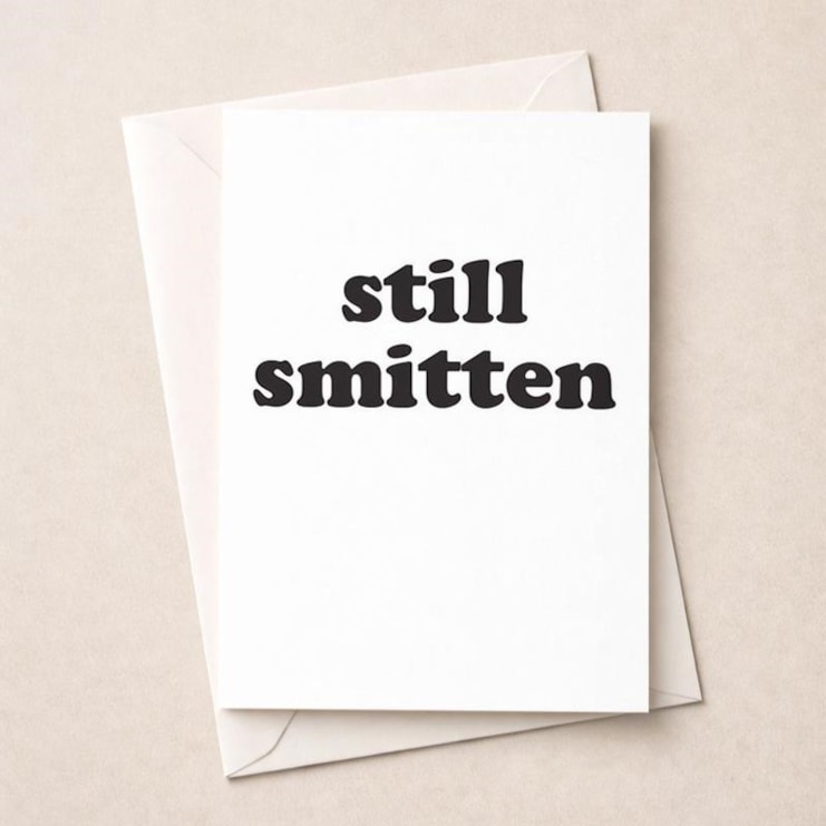 Anniversary Card - Still Smitten Anniversary Card - Still Smitten
