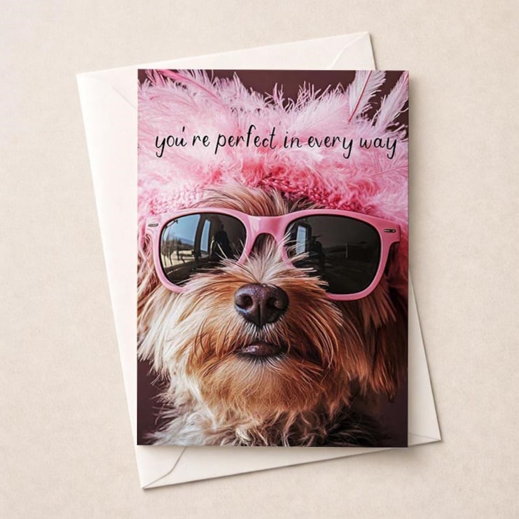 Just To Say Card - You're Perfect In Every Way Just To Say Card - You're Perfect In Every Way