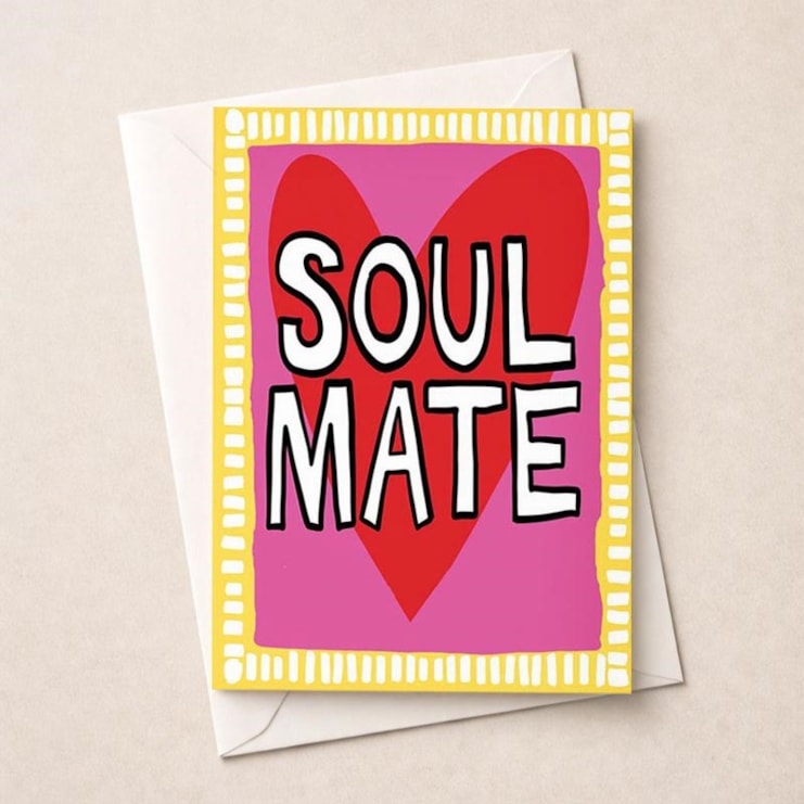 Anniversary Card - Soul Mate Anniversary Card - Soul Mate
